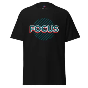 “FOCUS” – Unisex T-Shirt - Görsel 4