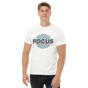 “FOCUS” – Unisex T-Shirt - Görsel 3