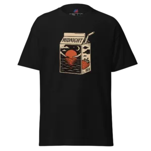 “MIDNIGHT” – Unisex T-Shirt - Görsel 1